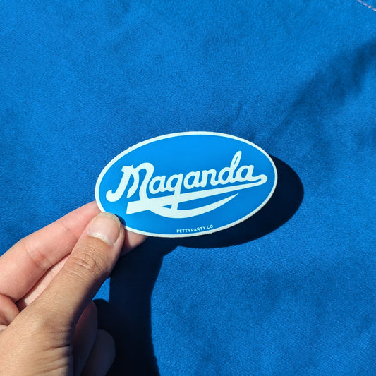 Maganda Magnolia Matte Vinyl Sticker