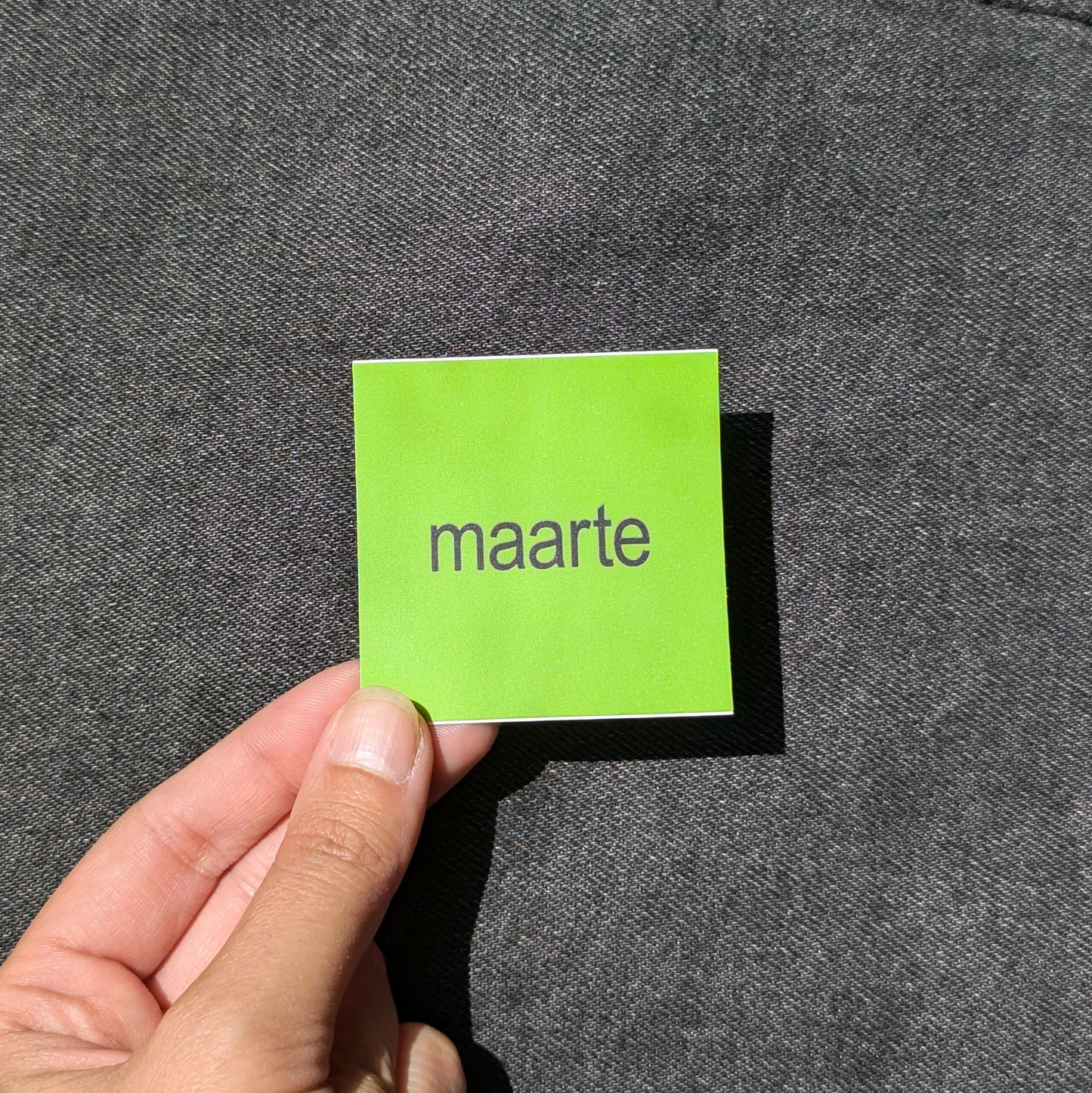 Maarte Brat Matte Vinyl Sticker