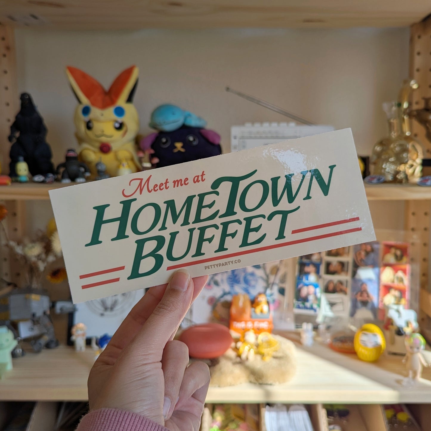 HomeTown Buffet Bumper Sticker