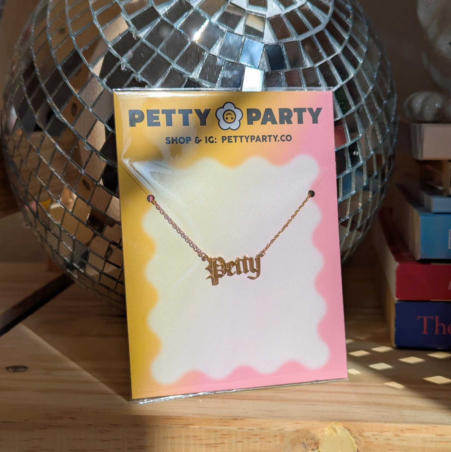 Petty Nameplate Necklace