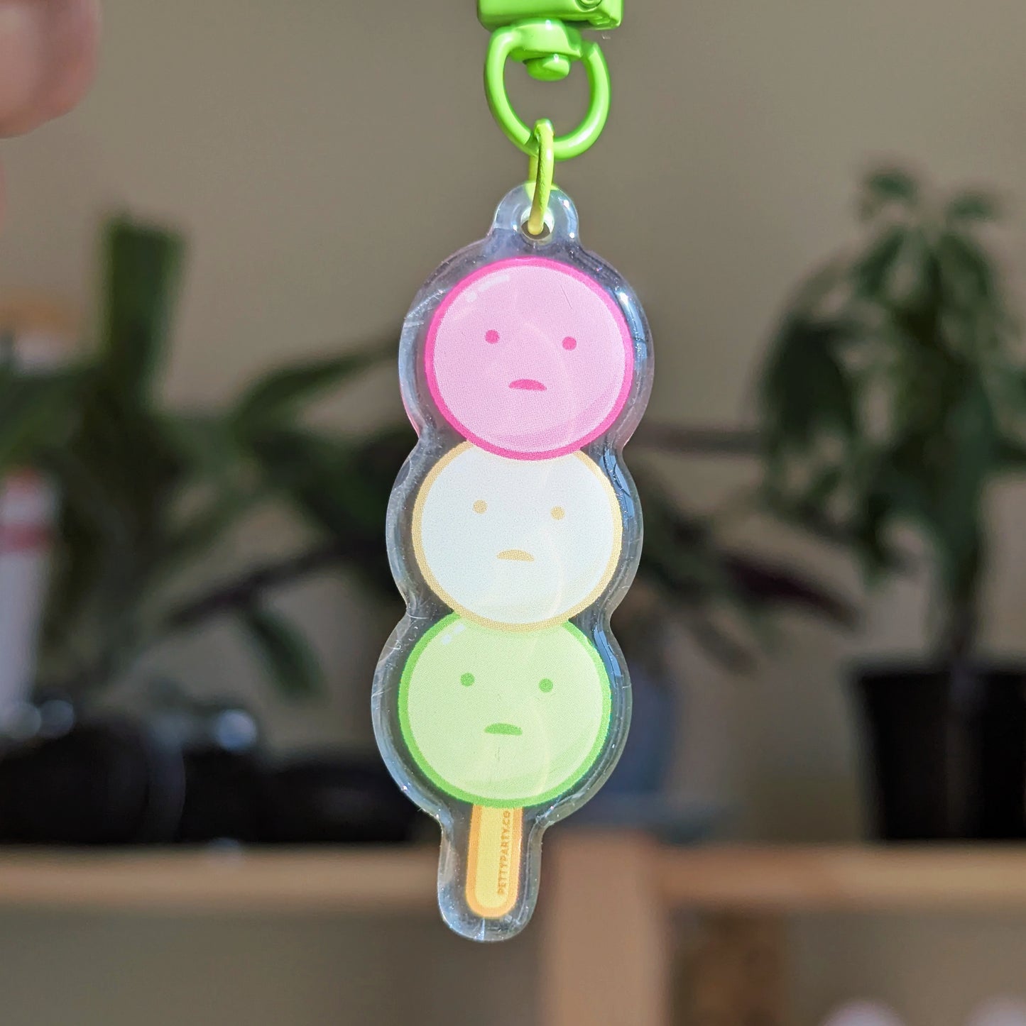 Green Guy Dango Acrylic Keychain