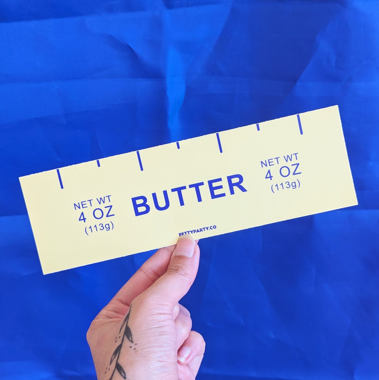 Stick of Butter Bumper Sticker