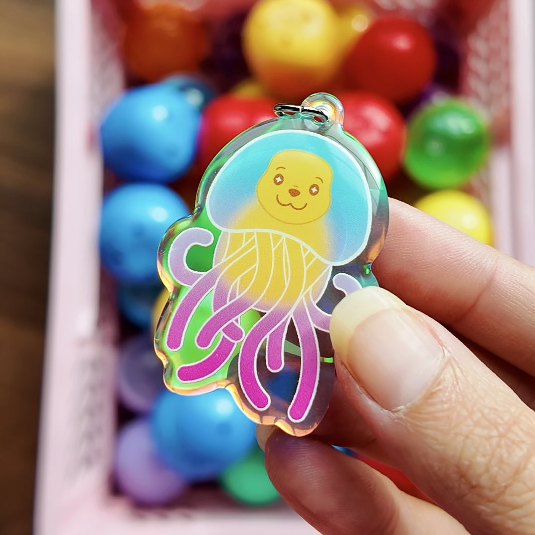 Peek-a-Boo Bear Phone Charm Gacha
