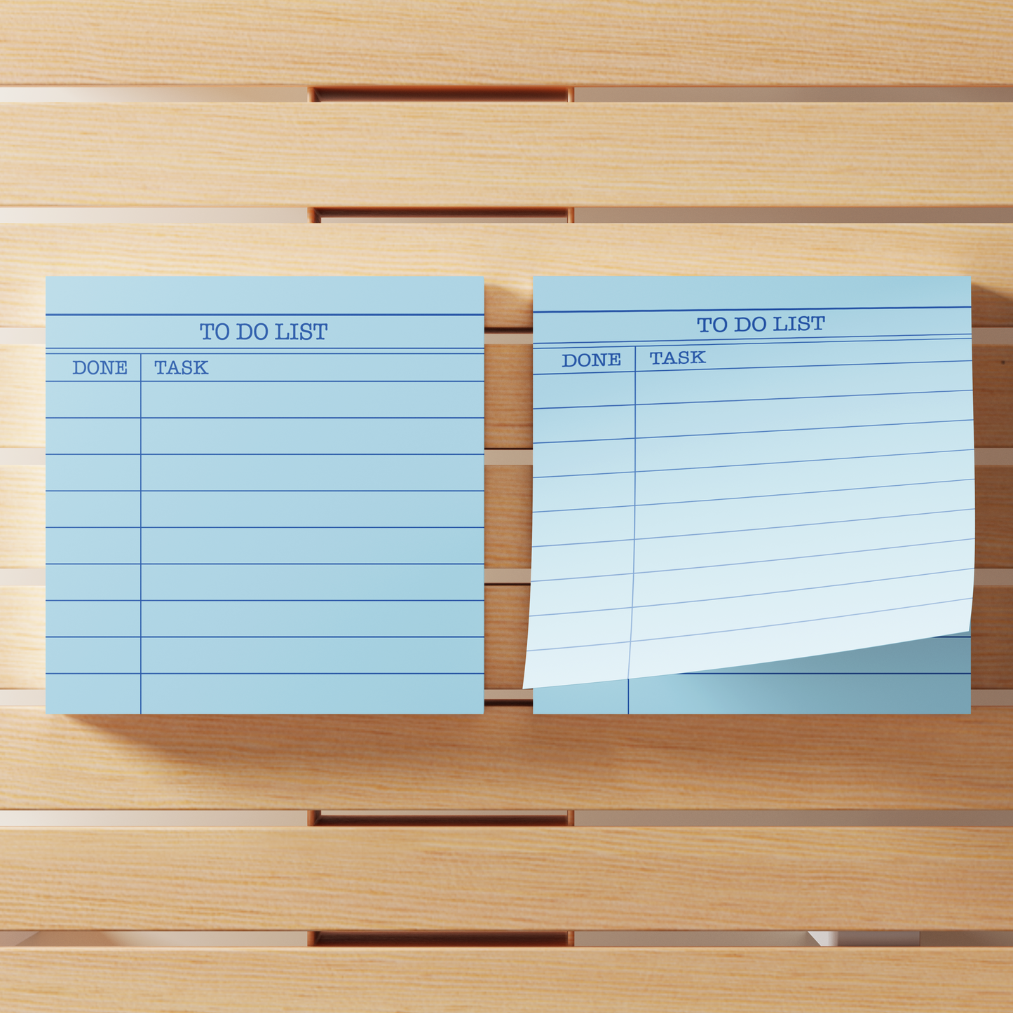Library List Sticky Note Pad