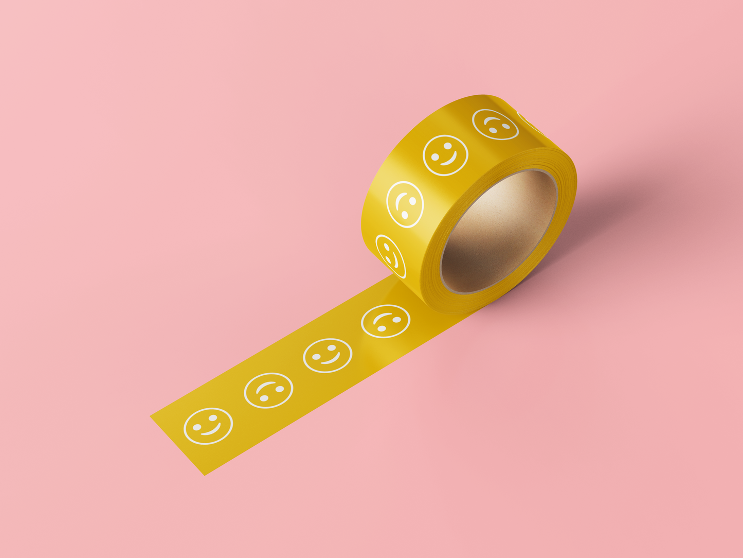 Yellow Smiles Washi Tape