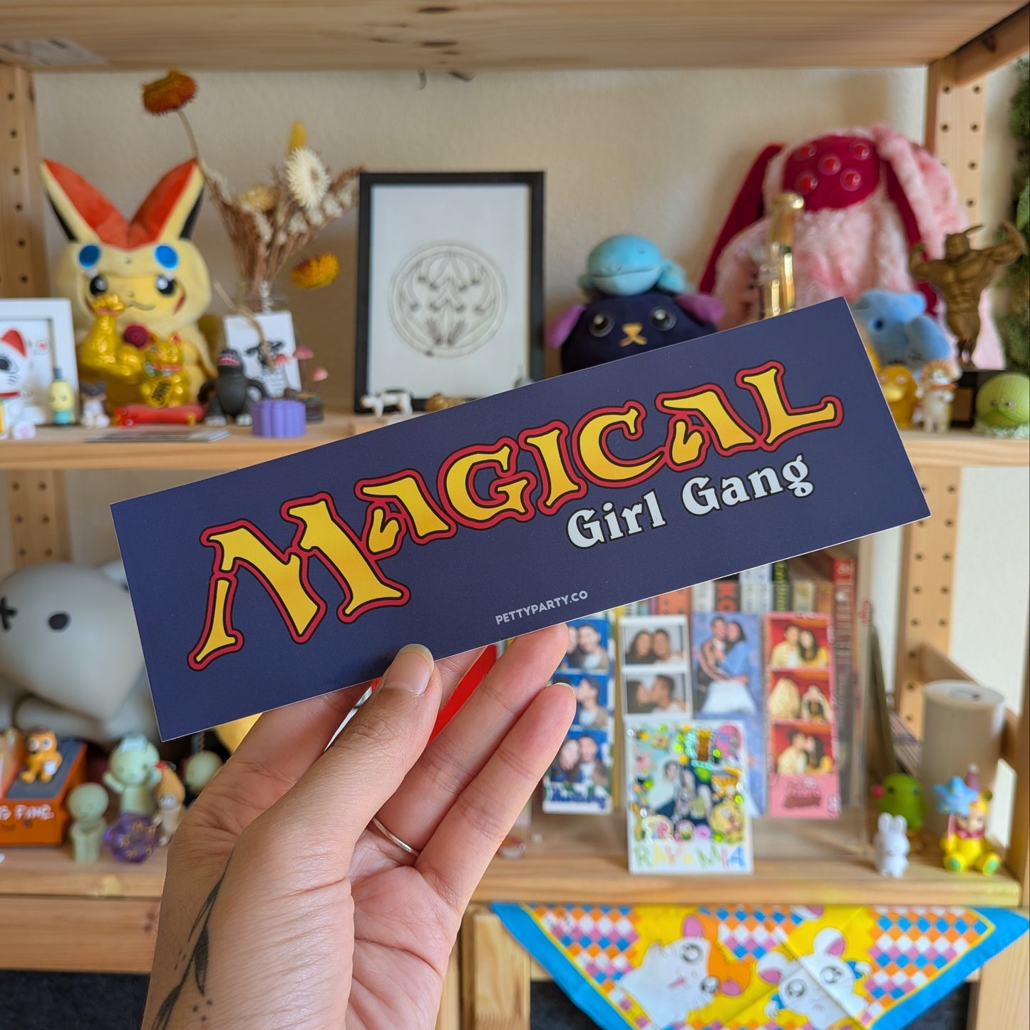 Magical Girl Gang Bumper Sticker