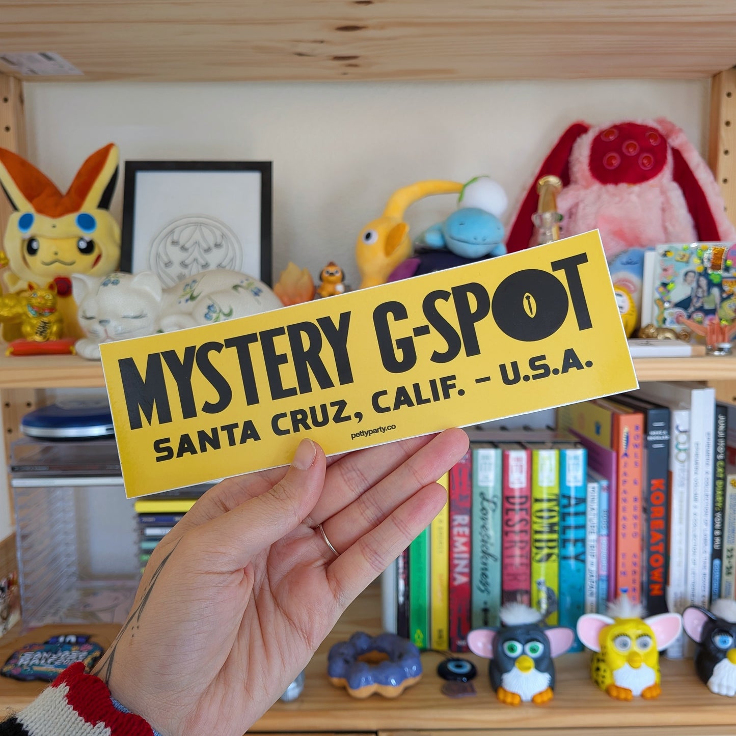 Mystery G-Spot Bumper Sticker