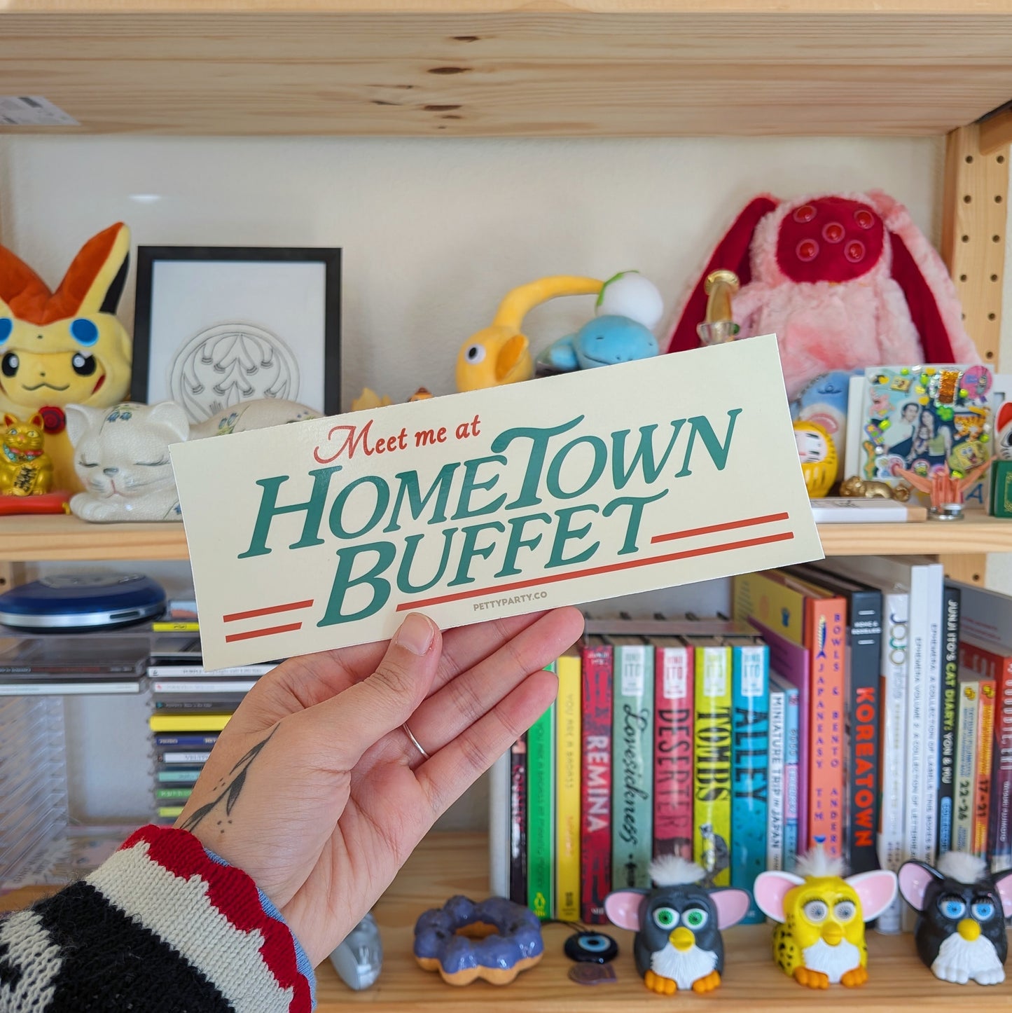 HomeTown Buffet Bumper Sticker