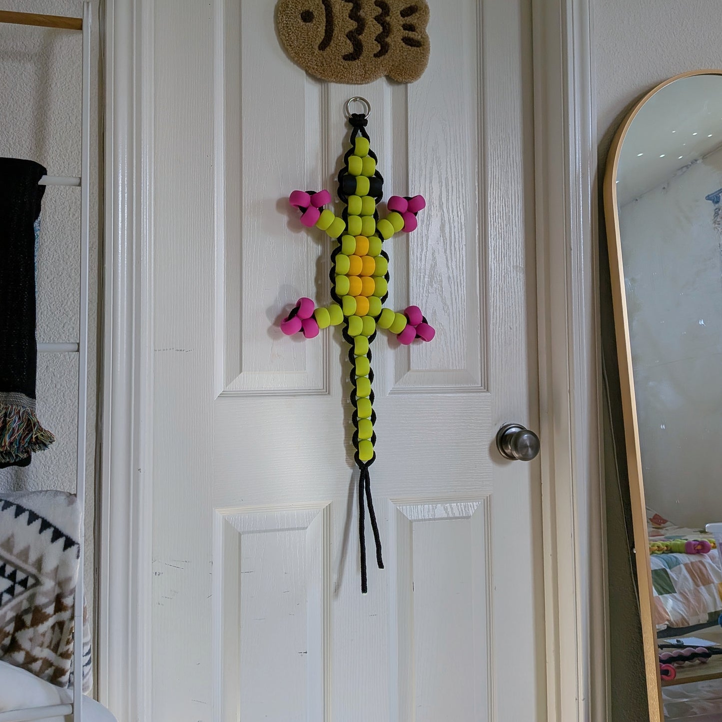 Large Pony Bead Lizard *KIT* (Lime Green)