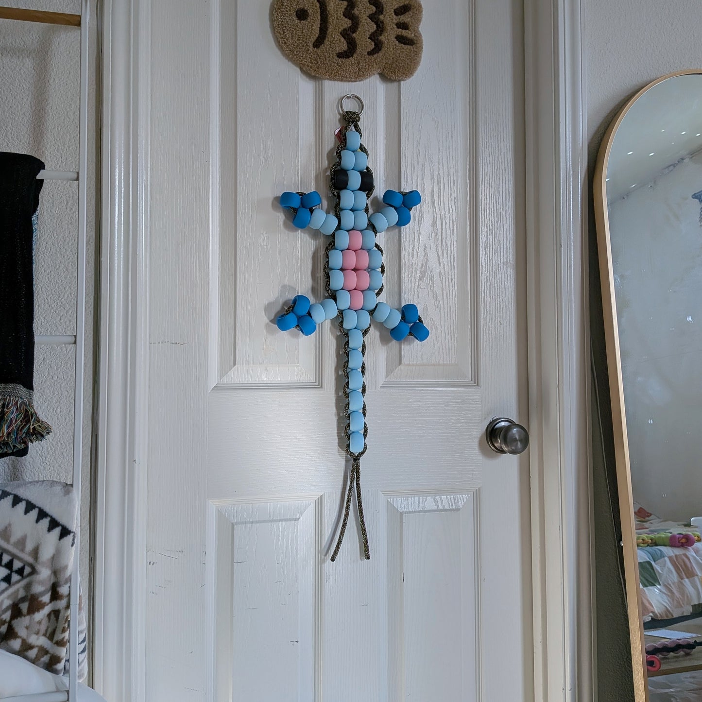 Large Pony Bead Lizard *KIT* (Blue)