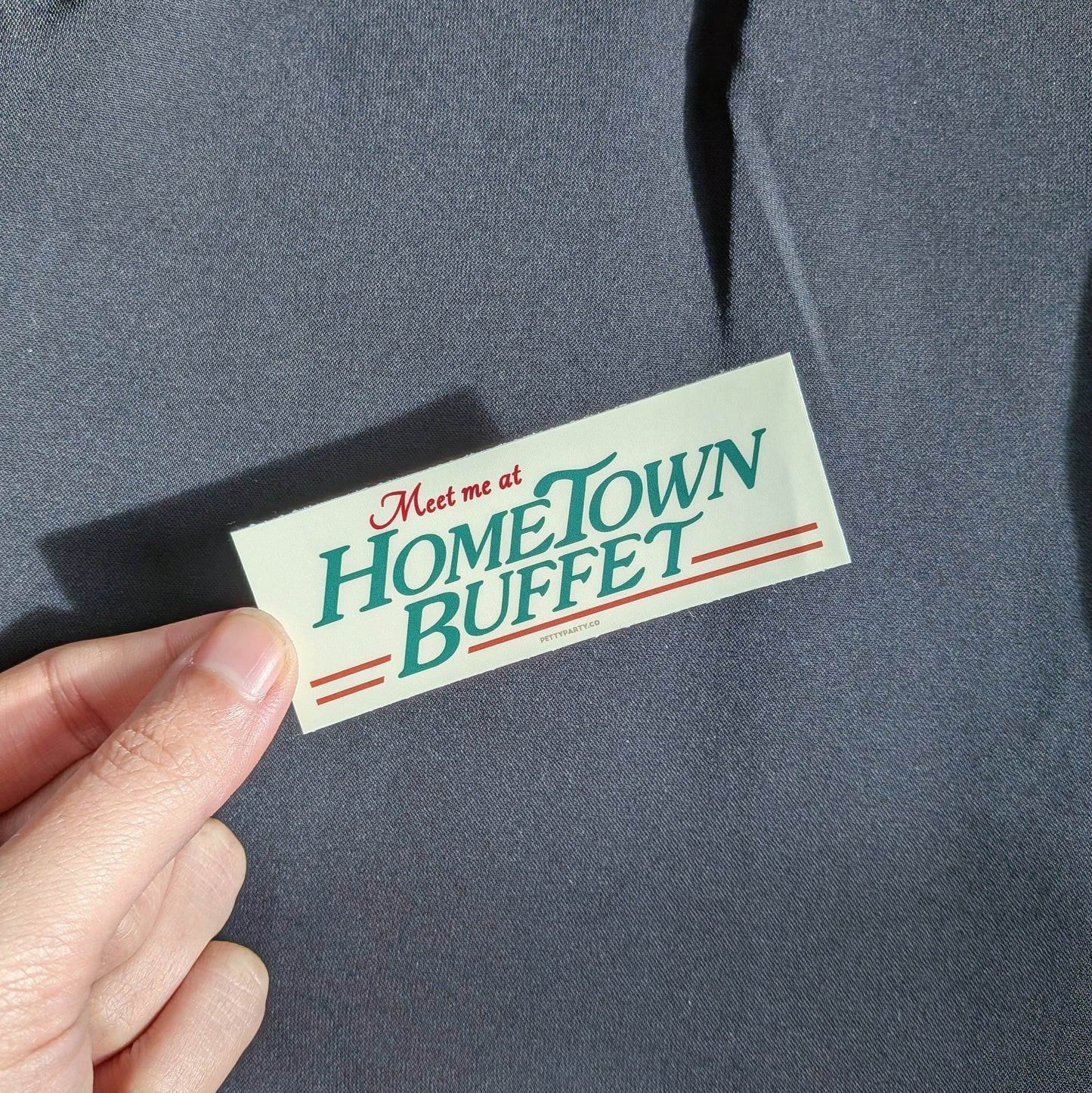 My Hometown Mini Sticker