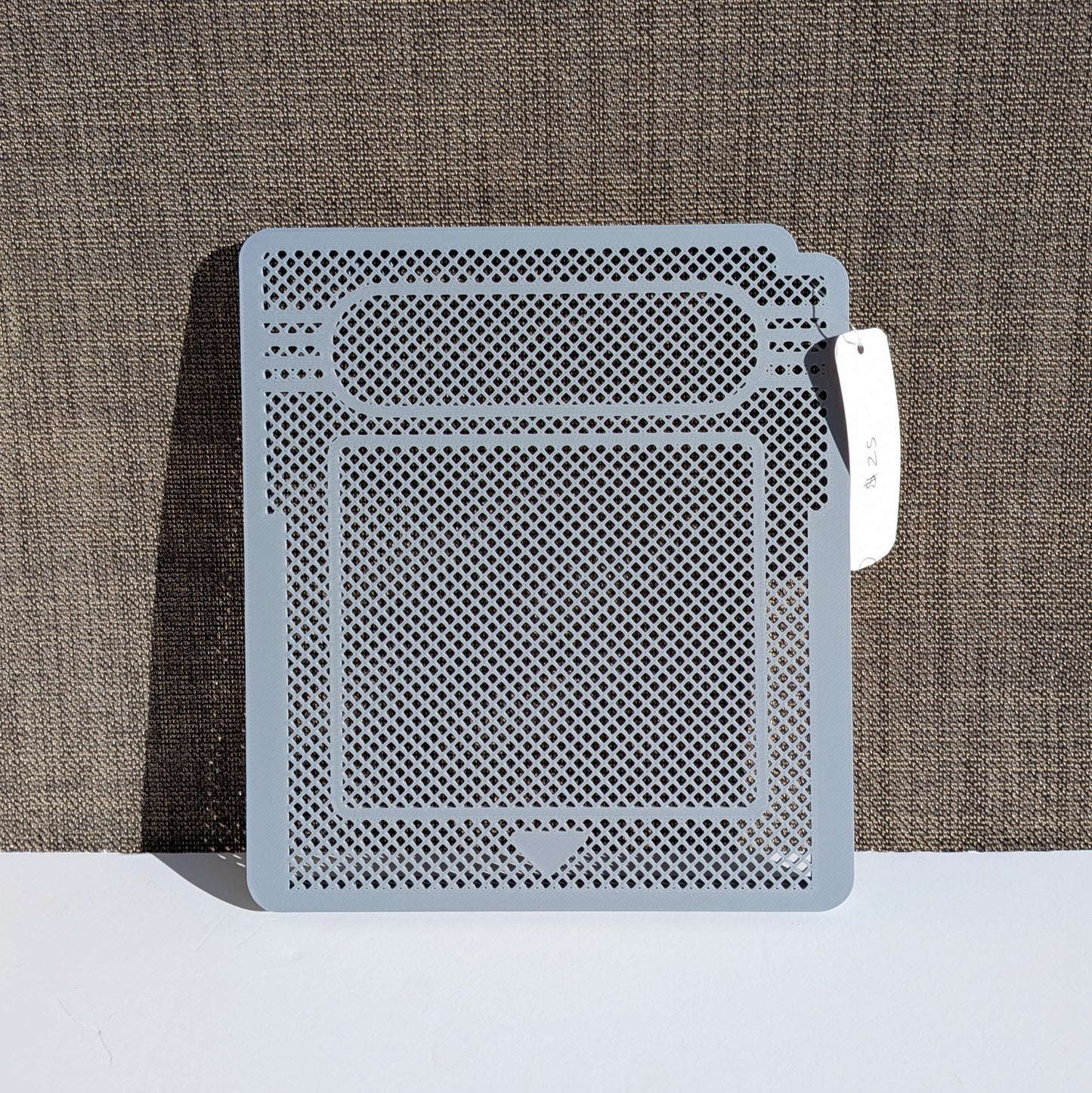 Game Cartridge Pin & Earring Display Board (Grey)