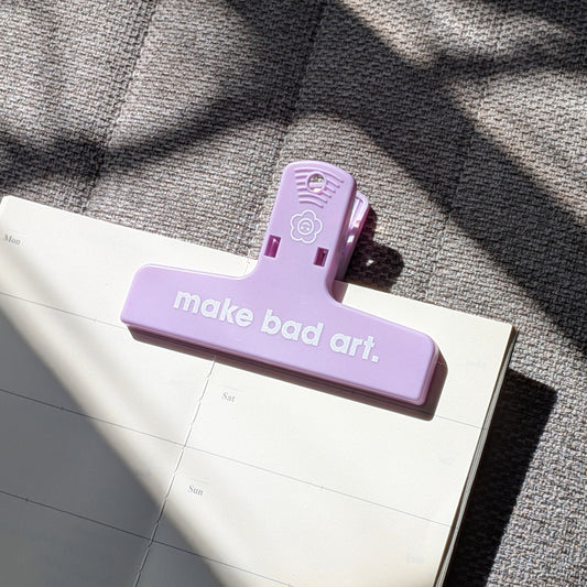Make Bad Art Journal Clamp